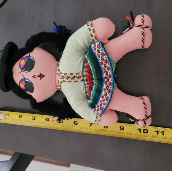 Handmade Bolivian Quechua/Cholita  Doll - Picture 3 of 4